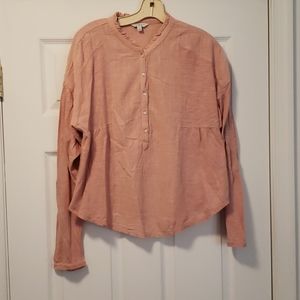 Lucky Brand Boho Style Peasant Blouse XS